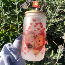 Load image into Gallery viewer, Love Pooh Glass Cup

