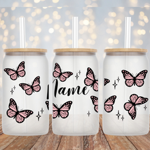 Load image into Gallery viewer, Butterfly 🦋 Glass Cup

