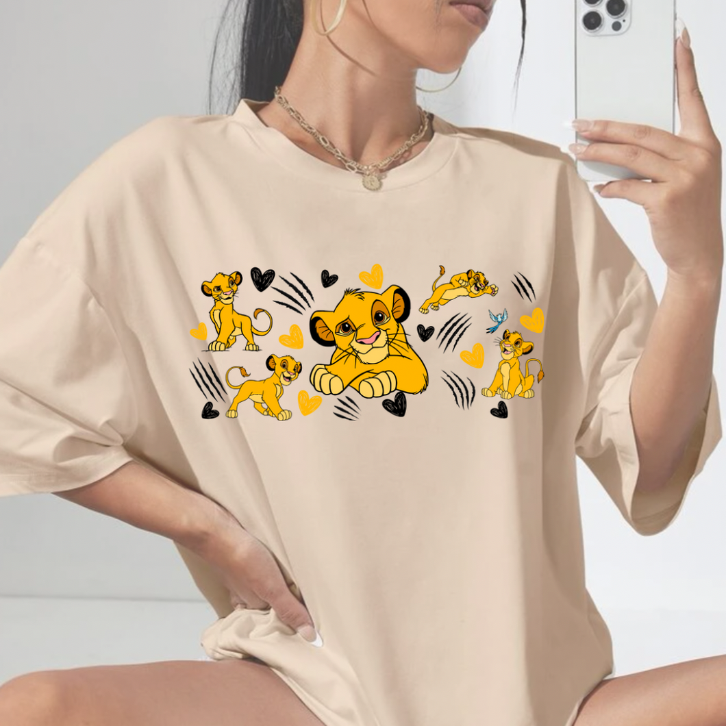 Lion Tee Sand